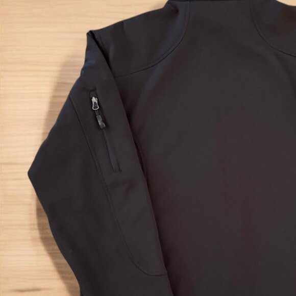 Free Country Lanier Super Softshell Lined Multi Pocket Men's Black Jacket Sz L - Picture 4 of 8